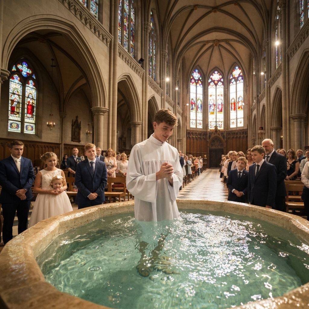 Baptism ceremony